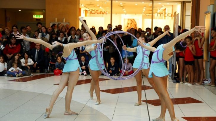ginnastica artistica centri commerciali